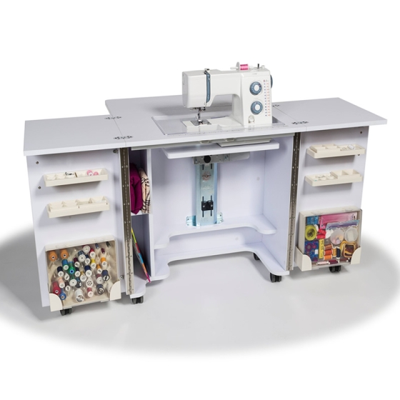 Pfaff Horn Gemini 2011 Double Leafed Sewing Machine Cabinet