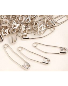 Quilting curved safety pins