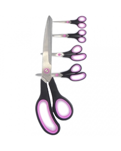 5 x Scissor Set with Soft Grip Handles