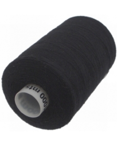 1 x 1000m Reel of Thread in Black