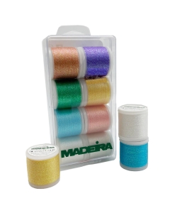 Madeira Supertwist Opal Metallic Thread Box 8 x 200m spools