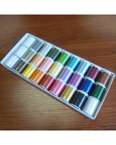 27 Colours Janome embroidery thread 