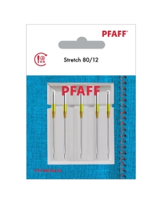 Pfaff Sewing Machine Needles - Stretch Size 80 -5 Pk