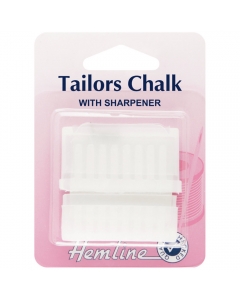 Cream Tailors Chalk And Sharpner
